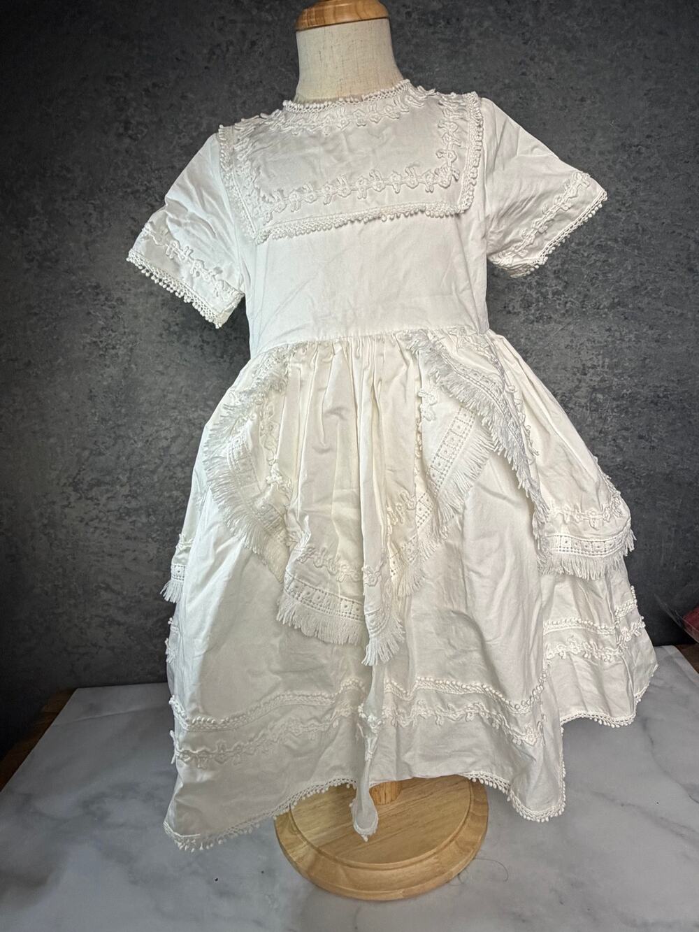 Only Little Once 100% Cotton Party Dress, Size 7
